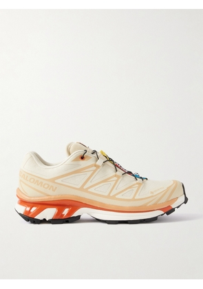 Salomon - Xt-6 Tpu-trimmed Gore-tex Mesh Sneakers - Cream - UK 3.5,UK 4,UK 4.5,UK 5,UK 5.5,UK 6,UK 6.5,UK 7,UK 7.5,UK 8,UK 8.5,UK 9