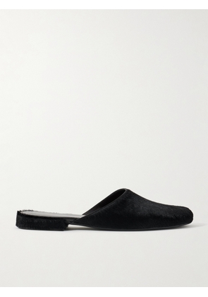 The Row - Penelope Calf Hair Mules - Black - IT36,IT37,IT37.5,IT38,IT38.5,IT39,IT39.5,IT40,IT40.5,IT41,IT42