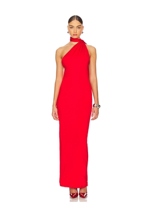 NBD The Violetta Maxi Dress in Red. Size L. Also in M, S, XL.