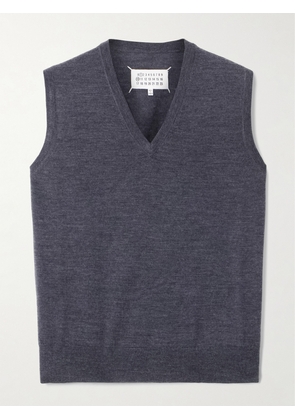 Maison Margiela - Wool Vest - Blue - x small,small,medium,large,x large