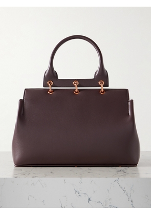 Gabriela Hearst - Amethyst Small Leather Tote - Burgundy - One size