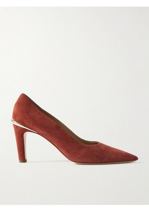 Gabriela Hearst - Edwina Suede Pumps - Orange - IT36,IT37,IT38,IT38.5,IT39,IT39.5,IT40,IT40.5,IT41,IT41.5,IT42