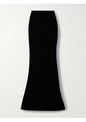 Carolina Herrera - Velvet Maxi Skirt - Black - US0,US2,US4,US6,US8,US10