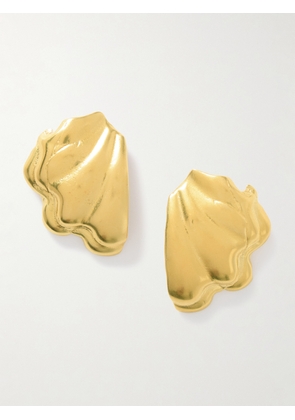 YSSO - Ocean Gold-plated Earrings - One size