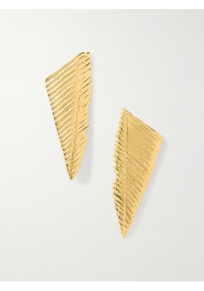 YSSO - + Eden Rock St Barths Ylang Ylang Gold-plated Earrings - One size