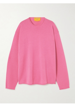 Guest In Residence - Oversized Cashmere Sweater - Pink - x small,small,medium,large,x large