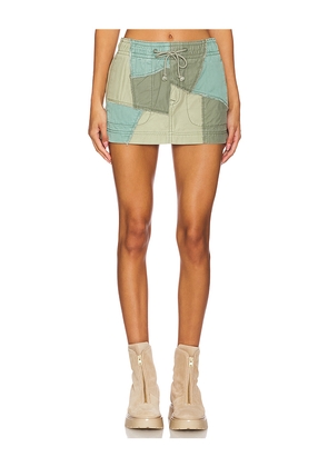 Lovers and Friends Roma Mini Skirt in Slate. Size M. Also in XS, S.