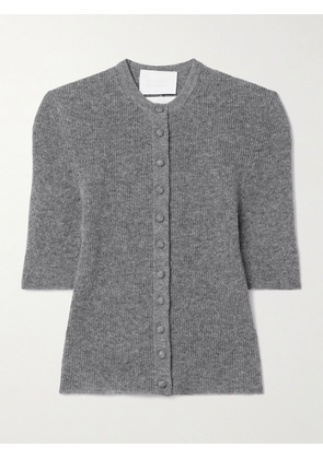 Citizens of Humanity - Tabitha Ribbed Wool And Cashmere-blend Cardigan - Gray - x small,small,medium,large,x large