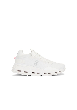 On Cloudnova 2 Sneaker in White. Size 10.5. Also in 7.5.