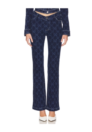 LOBA Tulipania Jeans in Denim-Dark. Size L. Also in XS, S.