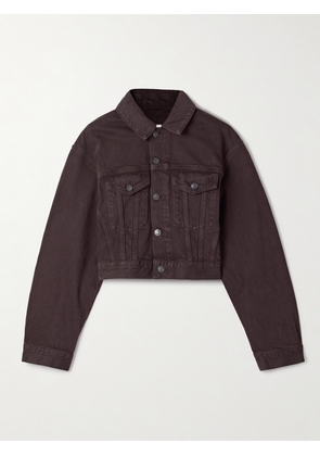 AGOLDE - Radley Denim Jacket - Brown - x small,small,medium,large,x large