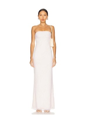 MORE TO COME Adea Maxi Dress in Cream. Size M. Also in S.