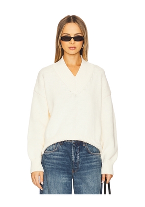 NIA Chia Sweater in Ivory. Size L. Also in XL.