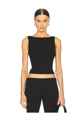 LOBA Chloe Top in Black. Size L. Also in M, XL.