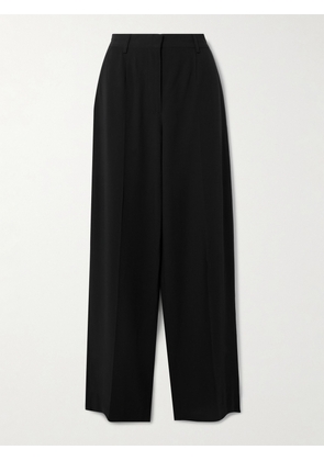 TOTEME - Woven Wide-leg Pants - Black - DK32,DK34,DK36,DK38,DK40,DK42