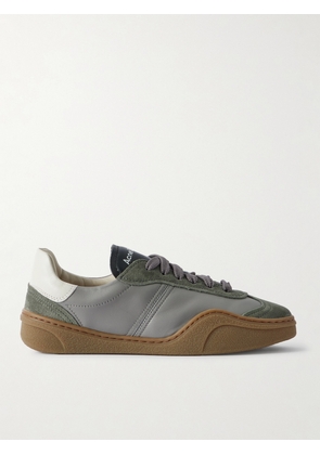 Acne Studios - Suede And Leather Sneakers - Gray - IT35,IT36,IT37,IT38,IT39,IT40,IT41