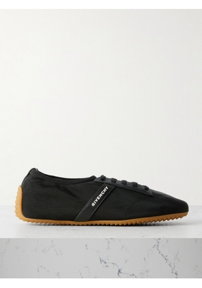 Givenchy - Leather-trimmed Mesh Sneakers - Black - IT35,IT35.5,IT36,IT36.5,IT37,IT37.5,IT38,IT38.5,IT39,IT39.5,IT40,IT40.5,IT41