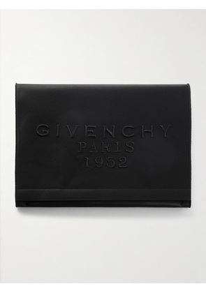 Givenchy - Embroidered Satin Pouch - Black - One size