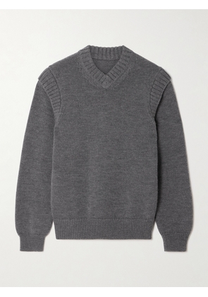 Emilia Wickstead - Merino Wool Sweater - Gray - x small,small,medium,large,x large