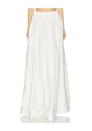 L'IDEE Costiera Skirt in White. Size 14/XL. Also in 6/XS.