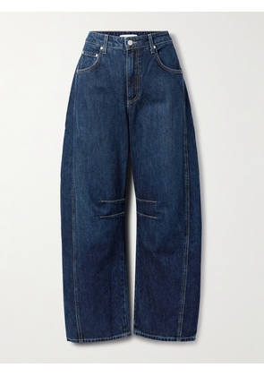 TWP - High-rise Tapered Jeans - Blue - 24,25,26,27,28,29,30,32