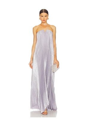 L'IDEE Black Tie Gown in Grey. Size 10/M. Also in 8/S, 6/XS, 12/L.