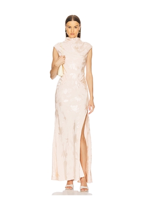 L'Academie by Marianna Avalon Maxi Dress in Blush. Size L. Also in M, XL.