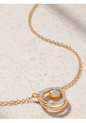 Pomellato - Together Rhodium-plated 18-karat Rose Gold Diamond Necklace - One size