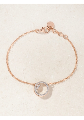 Pomellato - Together Rhodium-plated 18-karat Rose Gold Diamond Bracelet - M,L