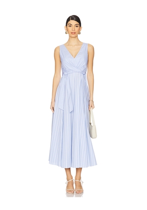 La Ligne Dress With Godets in Baby Blue. Size L. Also in M, XL.