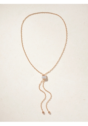 Pomellato - Iconica Rhodium-plated 18-karat Rose Gold Diamond Necklace - One size