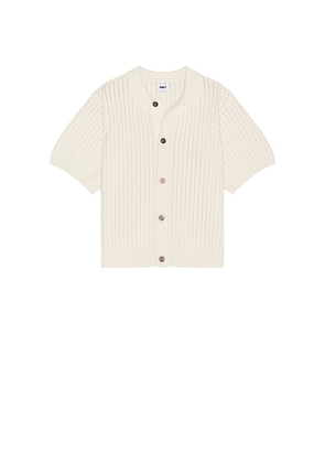 Obey Dez Sweater Shirt in Tan. Size L. Also in S, XL/1X.