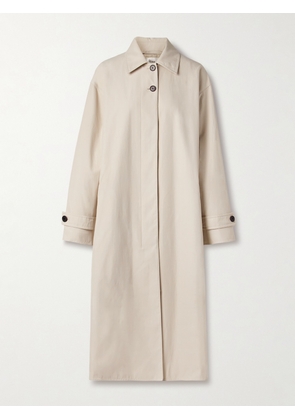 The Row - Lolana Shell Trench Coat - Ivory - US2,US4,US6,US8,US10