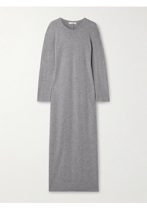 The Row - Aline Cashmere Maxi Dress - Gray - x small,small,medium,large,x large