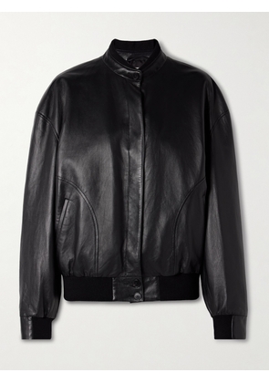 The Row - Elenora Leather Jacket - Black - US0,US2,US4,US6