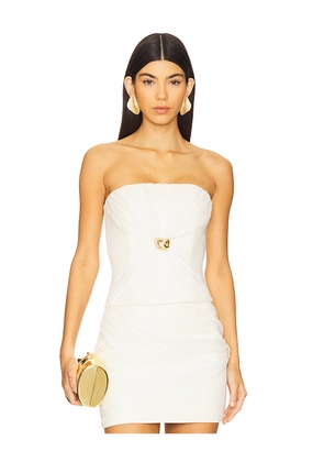 Nana Jacqueline Seraphina Top in Ivory. Size M. Also in XS, S.