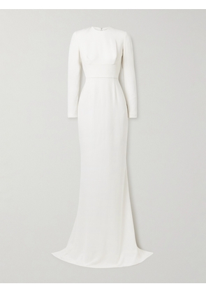 Stella McCartney - Open-back Crepe Gown - White - IT34,IT36,IT38,IT40,IT42,IT44,IT46