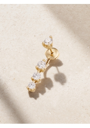 Anita Ko - Large Orbit 18-karat Gold Diamond Single Earring - One size
