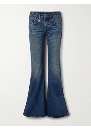 R13 - Overflow Boy Low-rise Flared Jeans - Blue - 24,25,26,27,28,29,30,31