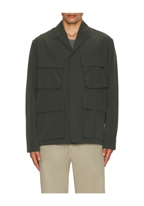 Norse Projects Mads Travel Light Overshirt in Army. Size S. Also in XL/1X.