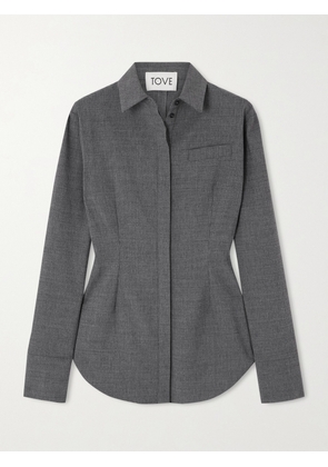 TOVE - Elvin Woven Shirt - Gray - FR 34,FR 36,FR 38,FR 40,FR 42