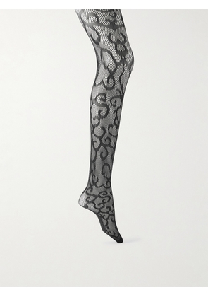 Gabriela Hearst - Tyla Stretch-lace Tights - Black - One size