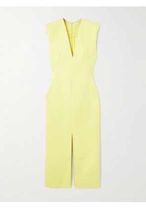 Givenchy - Wool-blend Midi Dress - Yellow - FR 34,FR 36,FR 38,FR 40,FR 42