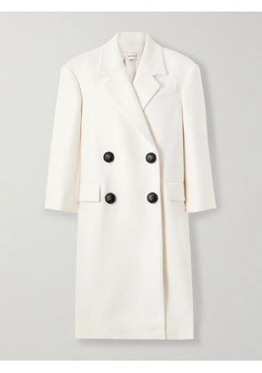 Givenchy - Oversized Double-breasted Wool Coat - White - FR 34,FR 36,FR 38,FR 40