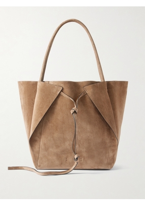 Gabriela Hearst - Marija Tasseled Suede Tote - Brown - One size
