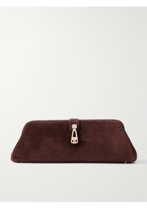 Gabriela Hearst - Paola Suede Clutch - Brown - One size