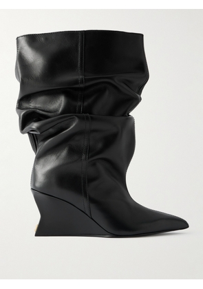 Balmain - Leather Ankle Boots - Black - IT36,IT37,IT37.5,IT38,IT38.5,IT39,IT39.5,IT40