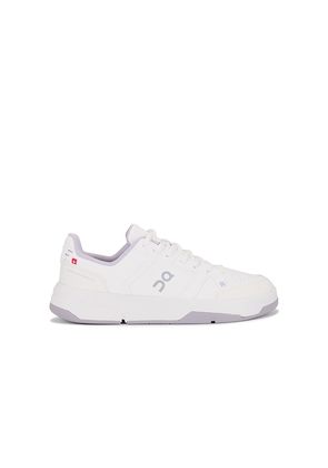 On The Roger Clubhouse Sneaker in White. Size 9. Also in 9.5.