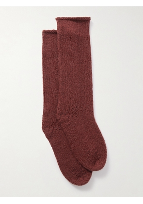 Gabriela Hearst - Nikola Cashmere-blend Socks - Red - XS/S,M/L