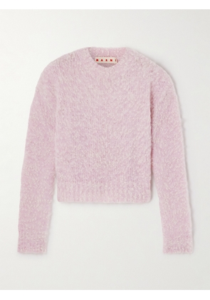 Marni - Brushed Alpaca-blend Sweater - Pink - IT38,IT40,IT42,IT44,IT46,IT48